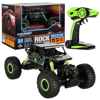 Távirányítós autó RC Rock Crawler HB 2.4GHz 1:18 zöld kép