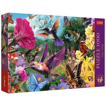 Tea Time Madárkert 1000db-os prémium puzzle - Trefl kép