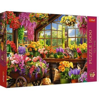 Tea Time Tavaszi készülődés 1000db-os prémium puzzle - Trefl kép