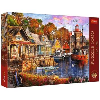 Tea Time Tengerparti sarok 1000db-os prémium puzzle - Trefl kép