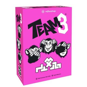 Team3 rózsaszín társasjáték kép