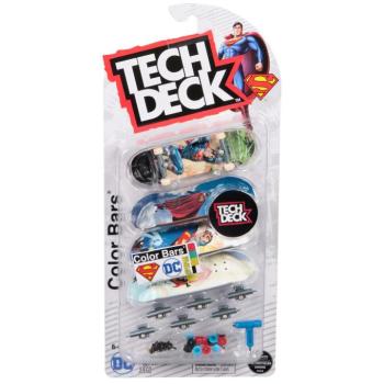 Tech Deck: Superman fingerboard 4db-os gördeszka szett - Spin Master kép