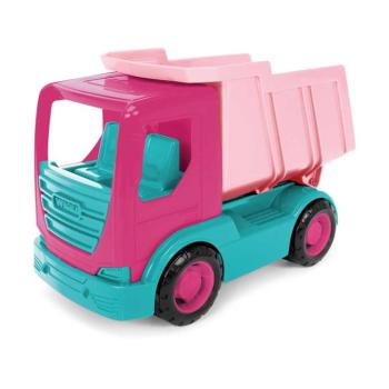 Tech Truck rózsaszín dömper 23cm - Wader kép