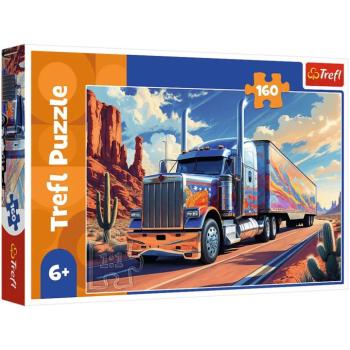 Teherautó az úton 160db-os puzzle - Trefl kép