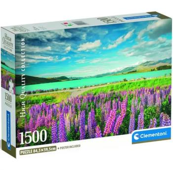 Tekapo-tó Új-Zéland HQC 1500 darabos puzzle - Clementoni