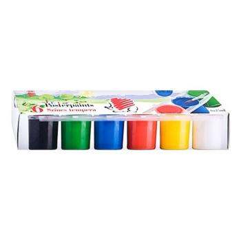 Tempera ICO Süni tégelyes 6 darabos 25 ml kép