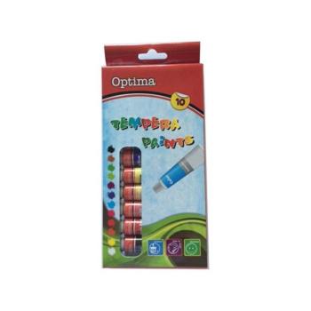 Tempera OPTIMA 12 ml 10 darabos kép