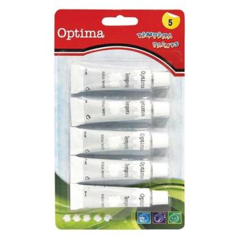Tempera OPTIMA 12 ml fehér 5 darabos kép