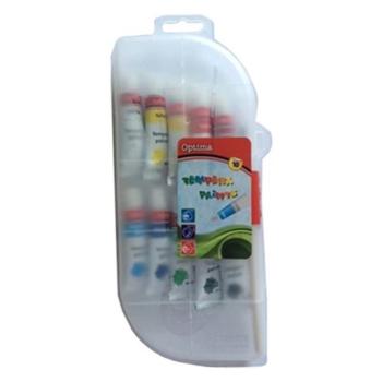 Tempera OPTIMA műanyag tokban 10 ml 10 darabos kép