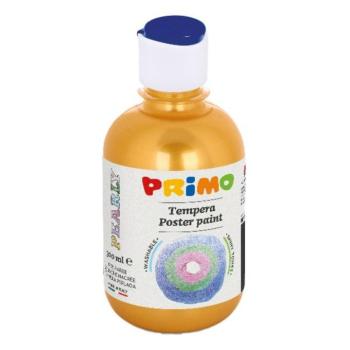 Tempera PRIMO 300 ml csillámos sárga kép