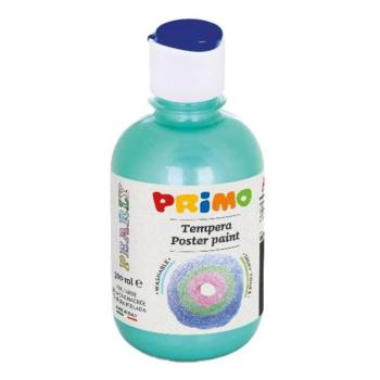 Tempera PRIMO 300 ml csillámos zöld kép