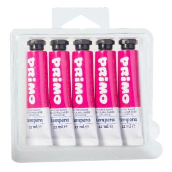 Tempera PRIMO magenta 12 ml 5 darabos kép
