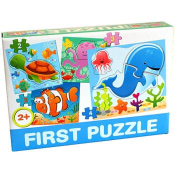 Tengeri állatos Bébipuzzle - D-Toys kép