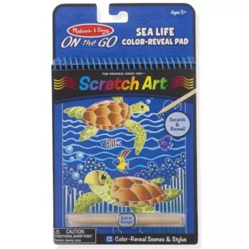 Tengeri élet képkarc készítő kreatív szett - Melissa & Doug kép
