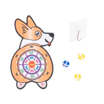 Tépőzáras darts játék biztonságos darts célpont corgi