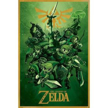 The Legend of Zelda (LINK) maxi poszter kép