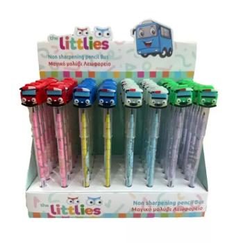 The Littlies: Buszos tolóbetétes ceruza többféle 1db kép