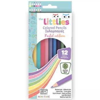 The Littlies: Famentes pasztell 12db-os színes ceruza szett kép
