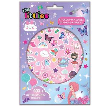 The Littlies: Lányos 300 db-os matrica szett kép