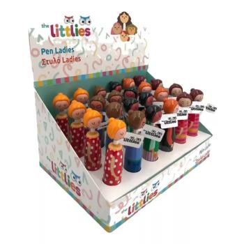The Littlies: Lányos kialakítású tollak többféle változatban 1db kép