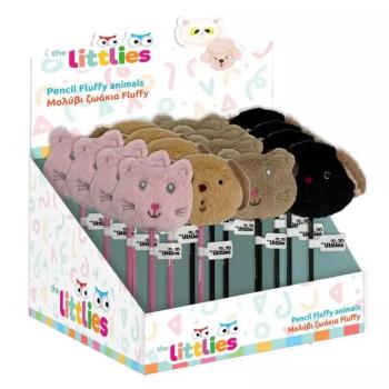 The Littlies: Puha állatfejes ceruza többféle 1db kép