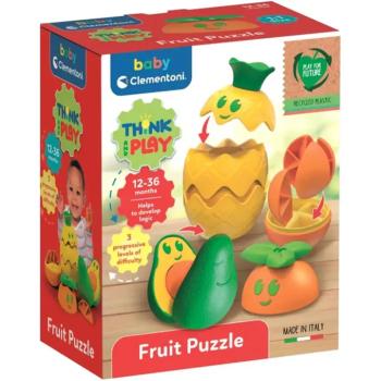 Think&Play Gyümölcs puzzle logikai játék - Clementoni kép