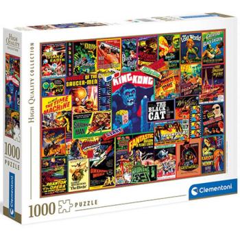 Thriller klasszikusok HQC puzzle 1000db-os - Clementoni kép