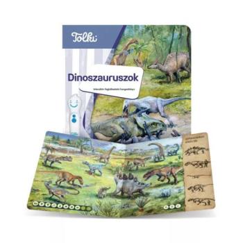 Tolki: Interaktív foglalkoztató hangoskönyv - Dinoszauruszok kép
