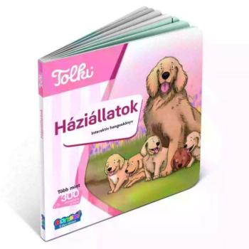 Tolki: Interaktív foglalkoztató hangoskönyv - Háziállatok kép