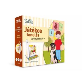Tolki: Játékos tanulás interaktív foglalkoztató könyv - készletben kép