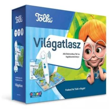 Tolki: Világatlasz interaktív foglalkoztató könyv - készletben kép