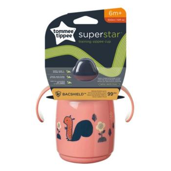 Tommee Tippee: Superstar Itatópohár rózsaszín színben 300ml (6 hó+) kép