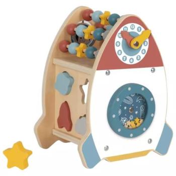 Tooky Toy: 6 az 1-ben rakéta formájú foglalkoztató játék kép