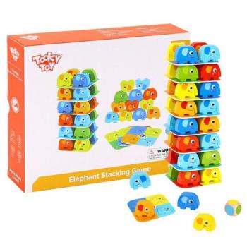 Tooky Toy: Elefánttorony ügyességi játék kép