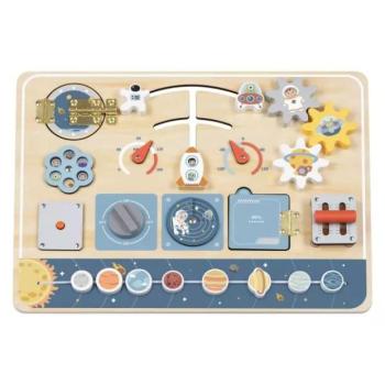 Tooky Toy: Fa foglalkoztató tábla - Űr kép