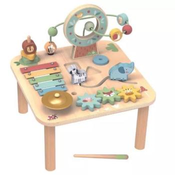 Tooky Toy: Fa foglalkoztató asztal - Erdő kép