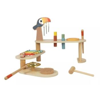 Tooky Toy: Összecsukható zenei stúdió fából
