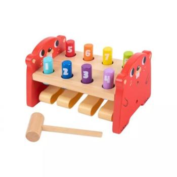 Tooky Toy: Vakondhajsza kalapálós fajáték kép