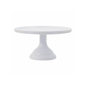 Torta vagy sütemény állvány - fehér 23,5 cm kép
