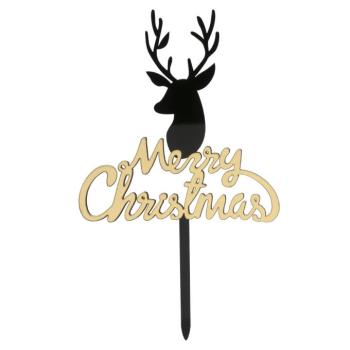 Tortadísz - Merry Christmas Szarvas kép