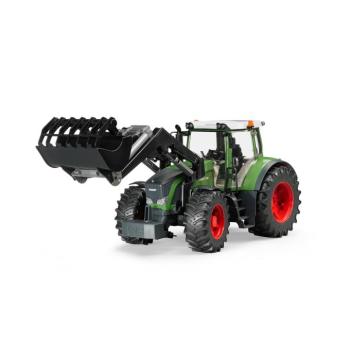 Traktor - Fendt 936 Vario, elülső rakodóval - Bruder 3041 kép