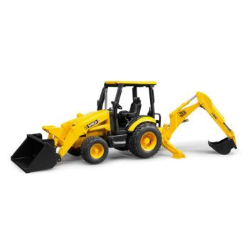 Traktor - JCB MIDI CX, elülső rakodóval, kotrókanállal - Bruder 2427 kép
