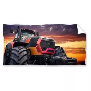Traktor mintás fürdőlepedő - 70 x 140 cm kép