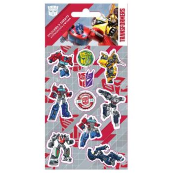 Transformers öntapadós matrica szett 8x12cm-es íven 5db kép