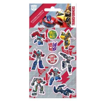 Transformers robotok 3D pufi matrica szett 10x22cm-es íven kép