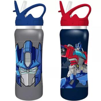 Transformers rozsdamentes fém kulacs 500ml kétféle változatban kép