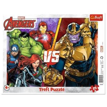 Marvel Bosszúállók 24db-os keretes puzzle - Trefl kép