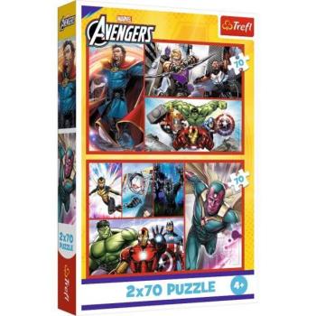Avengers - Bosszúállók - 2 x 70 db-os puzzle - Trefl kép