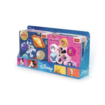 Trefl: Disney mini fa puzzle és formaillesztő - 1 db, többféle