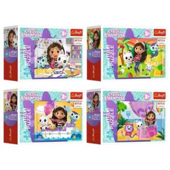 Netflix: Gabi Babaháza 54db-os minipuzzle négyféle változatban 1db